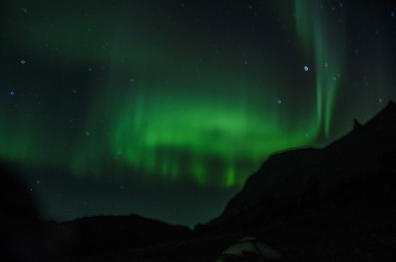 07 - Groenlandia - aurora boreal - fiordo Tasermiut - campamento Tasermiut